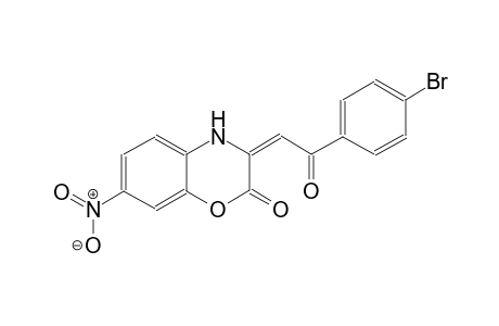(3E)-3-[2-(4-bromophenyl)-2-oxoethylidene]-7-nitro-3,4-dihydro-2H-1,4-benzoxazin-2-one