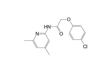 2-(4-chlorophenoxy)-N-(4,6-dimethyl-2-pyridinyl)acetamide