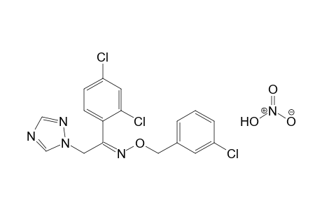 Ethanone, 1-(2,4-dichlorophenyl)-2-(1H-1,2,4-triazol-1-yl)-, O-[(3-chlorophenyl)methyl]oxime, mononitrate