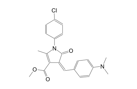 1H-pyrrole-3-carboxylic acid, 1-(4-chlorophenyl)-4-[[4-(dimethylamino)phenyl]methylene]-4,5-dihydro-2-methyl-5-oxo-, methyl ester, (4Z)-