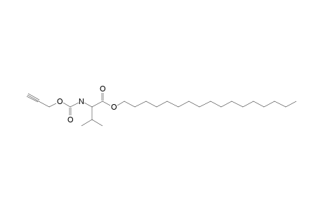 L-Valine, N-propargyloxycarbonyl-, heptadecyl ester