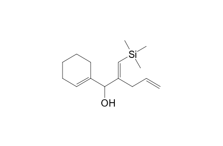 1-Cyclohexene-1-methanol, .alpha.-[1-[(trimethylsilyl)methylene]-3-butenyl]-