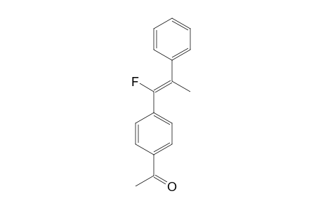 (Z)-1-FLUORO-1-(4-ACETYLPHENYL)-2-PHENYLPROPENE