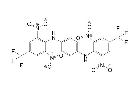 N1,N4-bis[2,6-dinitro-4-(trifluoromethyl)phenyl]benzene-1,4-diamine