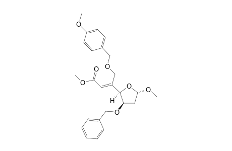 Methyl (E)-3-[(2R,3R,5S)-3-O-Benzyloxy-5-methoxyoxolan-2-yl]-4-(4-methoxybenzyloxy)but-2-enoate -