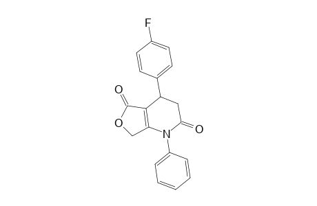 Furo[3,4-b]pyridine-2,5(1H,3H)-dione, 4-(4-fluorophenyl)-4,7-dihydro-1-phenyl-