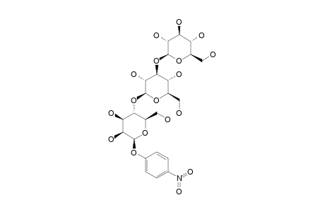 4-NITROPHENYL-BETA-D-GLUCOPYRANOSYL-(1->3)-BETA-D-GLUCOPYRANOSYL-(1->4)-BETA-D-MANNOPYRANOSIDE