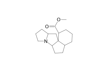 1H-Indeno[1,7a-b]pyrrolizine-7-carboxylic acid, dodecahydro-, methyl ester, (4a.alpha.,6a.beta.,7.beta.,7a.alpha.,11aS*)-