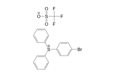 (4-Bromophenyl)diphenylsulfonium triflate