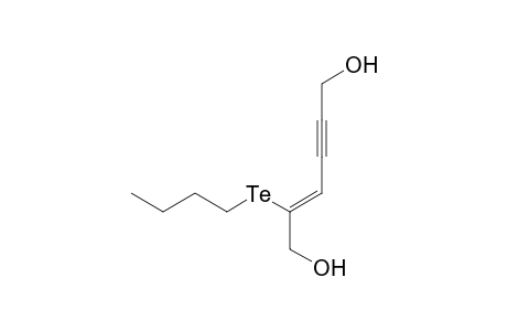 (Z)-2-(butyltelluro)hex-2-en-4-yne-1,6-diol