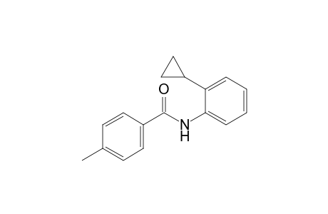 N-(Ortho-Cyclopropylphenyl)-4-Methylbenzamide
