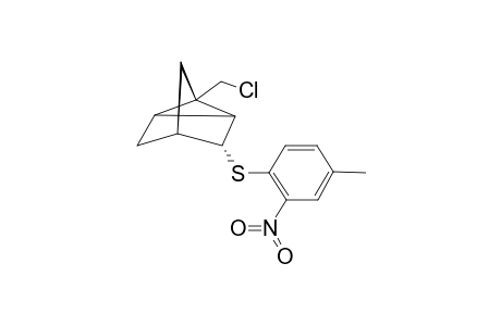 ENDO-3-(2'-NITRO-4'-METHYL-1'-PHENYLTHIO)-1-CHLOROMETHYL-TRICYCLO-[2.2.1.0(2,6)]-HEPTANE