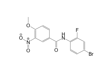 N-(4-bromo-2-fluorophenyl)-4-methoxy-3-nitrobenzamide