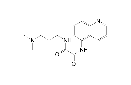 N~1~-[3-(dimethylamino)propyl]-N~2~-(5-quinolinyl)ethanediamide