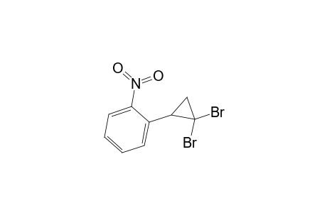 1-(2,2-Dibromocyclopropyl)-2-nitrobenzene