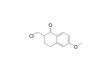 2-Chloromethyl-6-methoxy-3,4-dihydronaphthalen-1(2H)-one