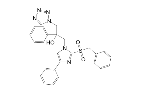 2-Benzylsulfonyl-4-phenyl-1-(2-phenyl-2-hydroxy-3-[1,2,3,4]tetrazol-1-yl)propylimidazole