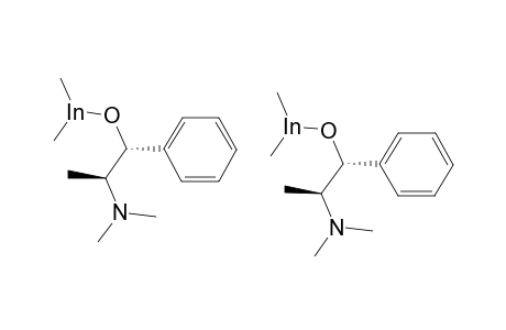 Bis[dimethylindium(III) (1R,2S)-2-(dimethylamino)-1-phenylpropan-1-olate]