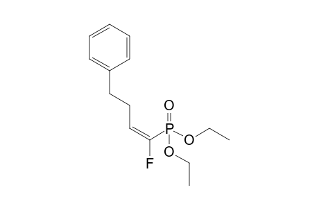 (Z)-Diethyl 1-fluoro-4-phenylbut-1-enephosphonate