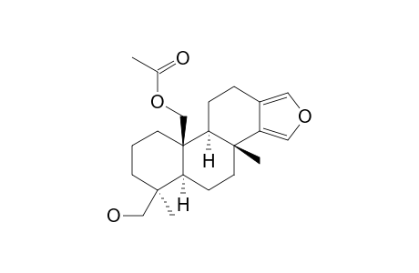 20-ACETOXY-19-HYDROXYSPONGIA-13-(16),14-DIENE