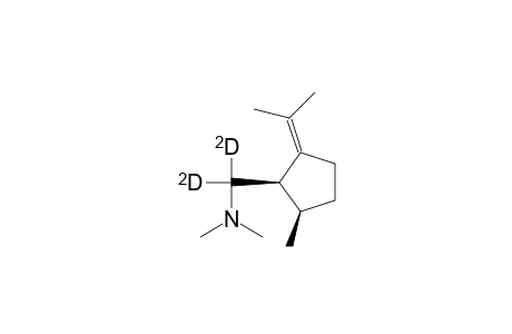 1-Methyl-cis-2-(N,N-dimethylaminomethyl-D2)isopropylidenecyclopentane