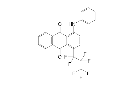 1-(Anilino)-4-(perfluoropropyl)anthraquinone