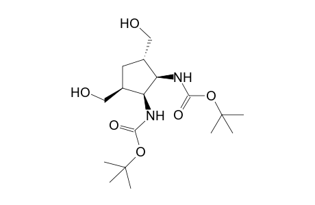 (1R,2S,3S,5S)-(2-tert-butoxycarbonylamino-3,5-bis-hydroxymethyl-cyclopentyl)-carbamic acid tert-butyl ester