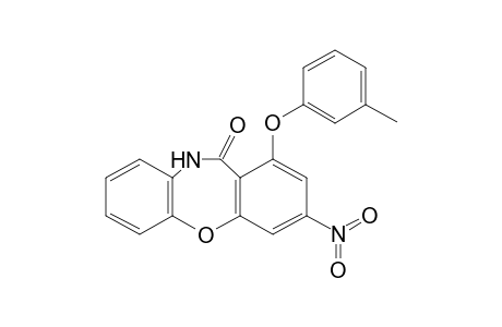 1-(3-Methylphenoxy)-3-nitrodibenzo[b,f][1,4]oxazepin-11(10H)-one
