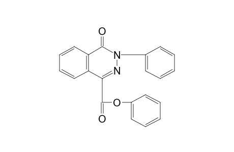 3,4-DIHYDRO-4-OXO-3-PHENYL-1-PHTHALAZINECARBOXYLIC ACID, PHENYL ESTER