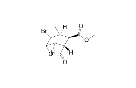(1S,6R,7S,9S)-2-Bromo-5-oxo-4-oxa-tricyclo[4.2.1.0(3,7)]nonane-9-carboxylic acid methyl ester