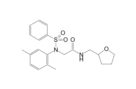 acetamide, 2-[(2,5-dimethylphenyl)(phenylsulfonyl)amino]-N-[(tetrahydro-2-furanyl)methyl]-