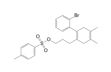 3-[2'-(2"-Bromophenyl)-4',5'-dimethyl-1',4'-cyclohexadien-1'-yl]propyl 4-methylbenzenesulfonate