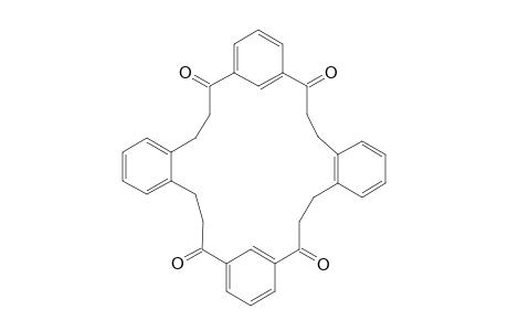 5,7;16,18-Bis(trimethylene)dibenzocyclodocasane-4,8,15,19-tetraone