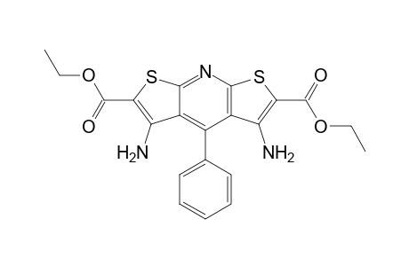 Diethyl 3,5-Diamino-4-phenyldithieno[3',2':e:2,3-b]pyridine-2,6-dicarboxylate