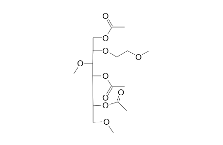 PMAA of 1,4,5-Triacetyl-2-(methoxyethyl)-3,6-dimethylglucitol from 1,4-linked glucose