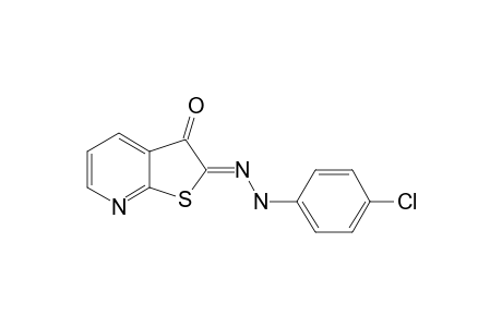 2-(4-CHLOROPHENYLHYDRAZONO)-3-OXOTHIENO-[2,3-B]-PYRIDINE