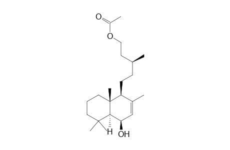 15-Acetoxy-7-labden-6.beta.-ol