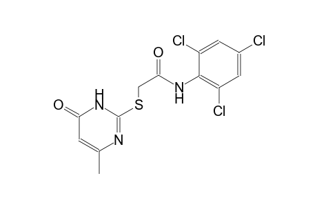 acetamide, 2-[(1,6-dihydro-4-methyl-6-oxo-2-pyrimidinyl)thio]-N-(2,4,6-trichlorophenyl)-