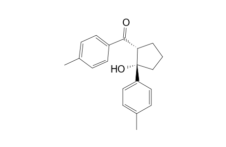 2-(p-Methylbenzoyl)-1-(p-methylphenyl)cyclopentanol