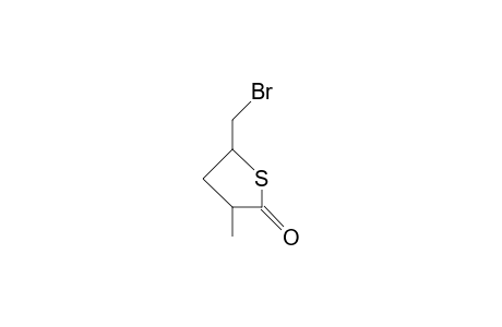 trans-2-Methyl-4-bromomethyl-tetrahydro-2-thiophenone