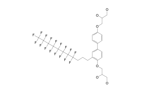 3-[4'-(2,3-DIHYDROXYPROPYLOXY)-3-(1H,1H,2H,2H,3H,3H-PERFLUOROUNDECYL)-BIPHENYL-4-YLOXY]-PROPANE-1,2-DIOL