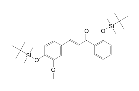 4,2'-bis(Tert.-butyldimethylsilyl)oxy-3-methoxychalcone