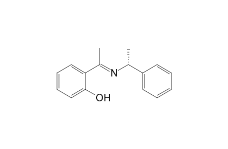 2-[1'-((R)-1"-Phenylethyl)iminoethyl]-phenol