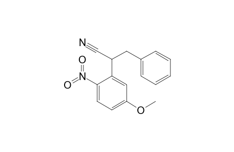 2-(5-Methoxy-2-nitrophenyl)-3-phenylpropionitrile