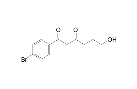 1-(p-bromophenyl)-6-hydroxy-1,3-hexanedione