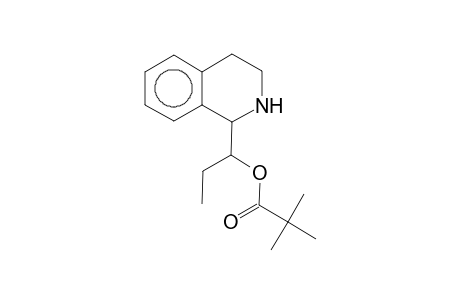 1-(1,2,3,4-Tetrahydro-1-isoquinolinyl)propyl pivalate