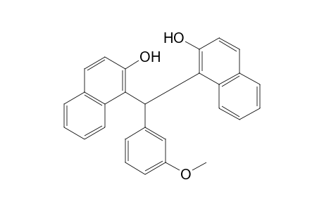 1,1'-(m-methoxybenzylidene)di-2-naphthol