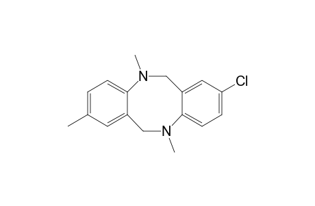 2-Chloranyl-5,8,11-trimethyl-6,12-dihydrobenzo[c][1,5]benzodiazocine