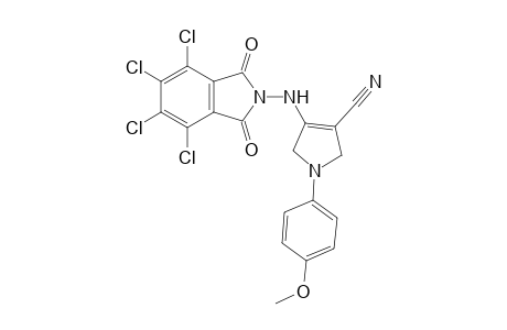 4-[(4',5',6',7'-Tetrachloro-1',3'-dioxoisoindolin-2'-yl)amino]-1-(p-methoxyphenyl)-2,5-dihydro-1H-pyrrole-3-carbonitrile