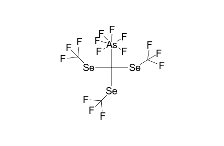 Tris( Trifluoromethylselanyl) methylium hexafluoroarseniate